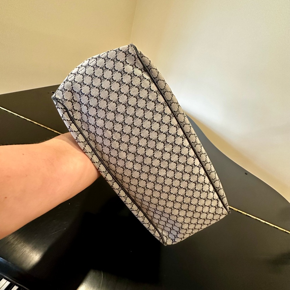 CELINE 80’S VINTAGE RETRO ICONIC COUTURE LUXURY AUTHENTIC RUNWAY MACADAM BAG - Picture 14 of 17